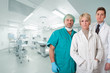 Medical team at operating room