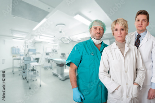 Photo: Medical team at operating room Medical team at operating room