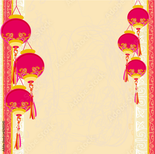 Illustration: Chinese New Year card Chinese New Year card
