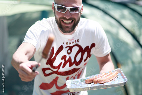Photo: Grillen am Campingplatz Grillen am Campingplatz
