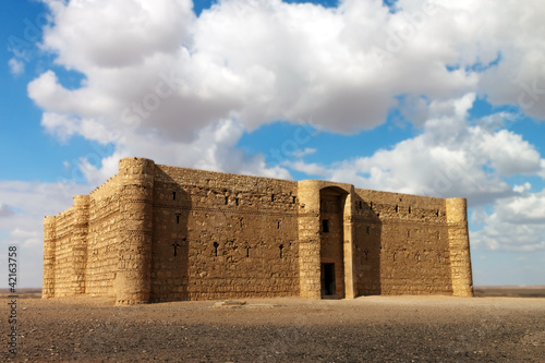 Photo: The Kaharana desert castle in east of Jordan, Asia The Kaharana desert castle in east of Jordan, Asia