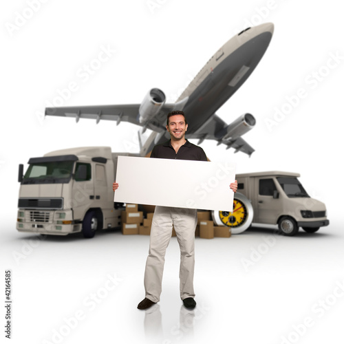Photo: Transport information Transport information
