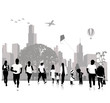 Vektor: Vector Illustration: Outdoor recreation Vector Illustration: Outdoor recreation