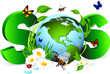 Vektor: SOS terre SOS terre