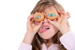 Young girl making a funny face