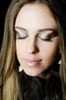 Portrait of the beautiful girl- Creative make-up