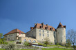 Foto: View on Gruyeres castle, Switzerland View on Gruyeres castle, Switzerland