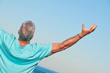 Photo: Man praising Man praising