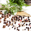 Different peppercorns