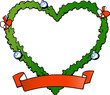Vector: Hand-drawn Vector illustration of an christmas decoration fraim Hand-drawn Vector illustration of an christmas decoration fraim