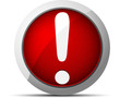 Exclamation danger sign