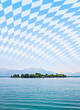 Chiemsee, Chiemgau, Oberbayern, Fraueninsel, Hintergrund