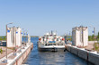 Foto: Sluice of the channel Volga-Don Lenin's name Sluice of the channel Volga-Don Lenin's name