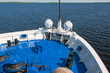 Foto: Deck of the tourist ship Deck of the tourist ship