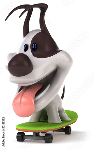 Illustration: Fun dog Fun dog