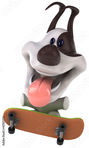 Illustration: Fun dog Fun dog