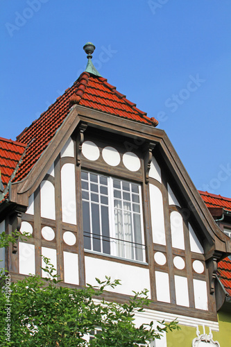 Photo: Fachwerkstadthausgiebel Fachwerkstadthausgiebel