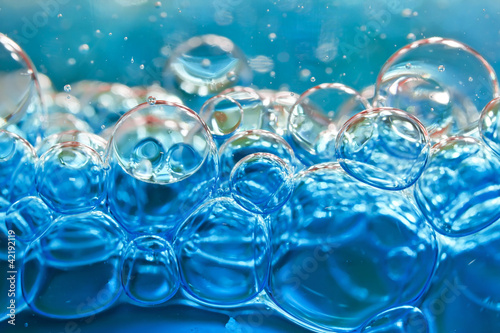 Photo: Blue bubbles Blue bubbles