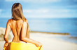 back woman