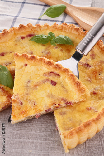 Photo: delicious fresh quiche delicious fresh quiche