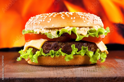 Foto: hamburger hamburger