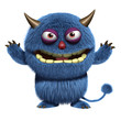 blue furry alien