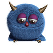 cute furry alien