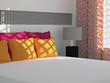 Bedroom interior design.