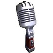 Illustration: Vintage microphone Vintage microphone