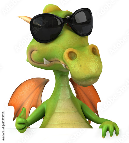Illustrazione: Cool dragon Cool dragon