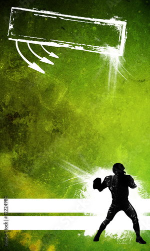 Illustration: american football american football