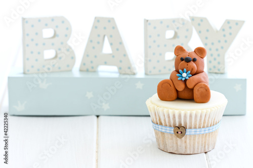 Photo: Baby shower cupcake Baby shower cupcake