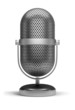 retro microphone