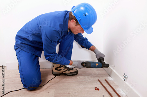 Photo: heating engineer heating engineer