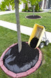 Dumping Mulch