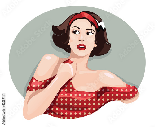 Vetor: girl girl