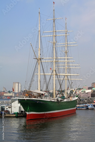 Photo: Ship Rickmer Rickmers in Hamburg Ship Rickmer Rickmers in Hamburg