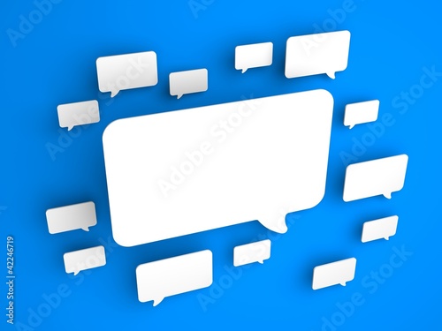 Illustration: Communication concept Communication concept