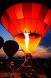 Colorful Hot Air Balloons, Balloon festival in thailand