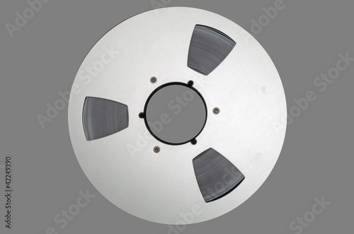 Foto: Old Metal Audio Tape Reel Old Metal Audio Tape Reel