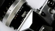 old camera and lens