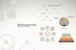 Vector: Brainstorming infographics - ideas, graphs, charts and statistic Brainstorming infographics - ideas, graphs, charts and statistic