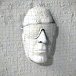 Illustration: Papier Kopf Konzept Papier Kopf Konzept