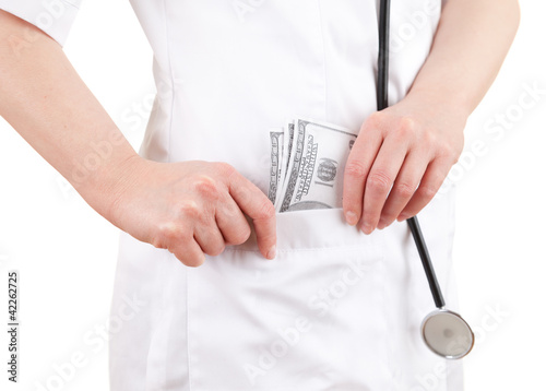 Photo: bribe in medicine bribe in medicine
