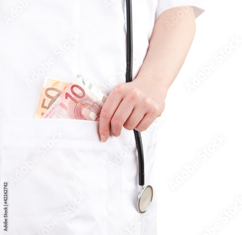 Photo: bribe in medicine bribe in medicine