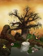 Enchanted nature series - romantic lake
