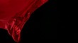 Video: Red velvet fabric, Slow Motion Red velvet fabric, Slow Motion