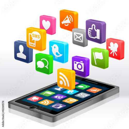 Illustration: Social Media Apps Social Media Apps