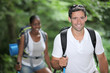 Hiking with partner
