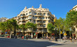 Casa Milà or La Pedrera.Antoni Gaudí. Barselona.